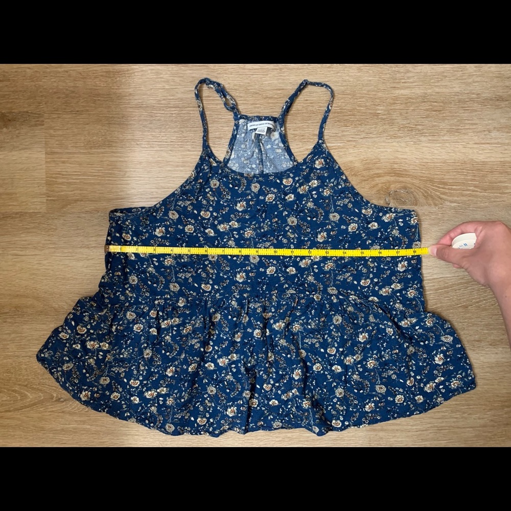 American Eagle Cropped Peplum Tank — Women’s L - Picture 5 of 6